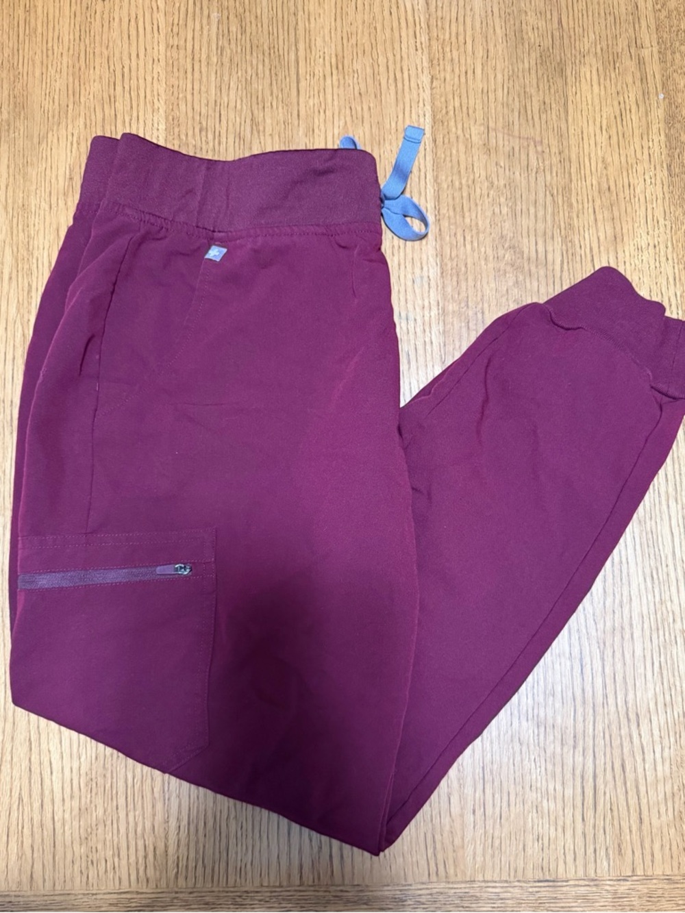 Figs Burgundy Zamora Joggers